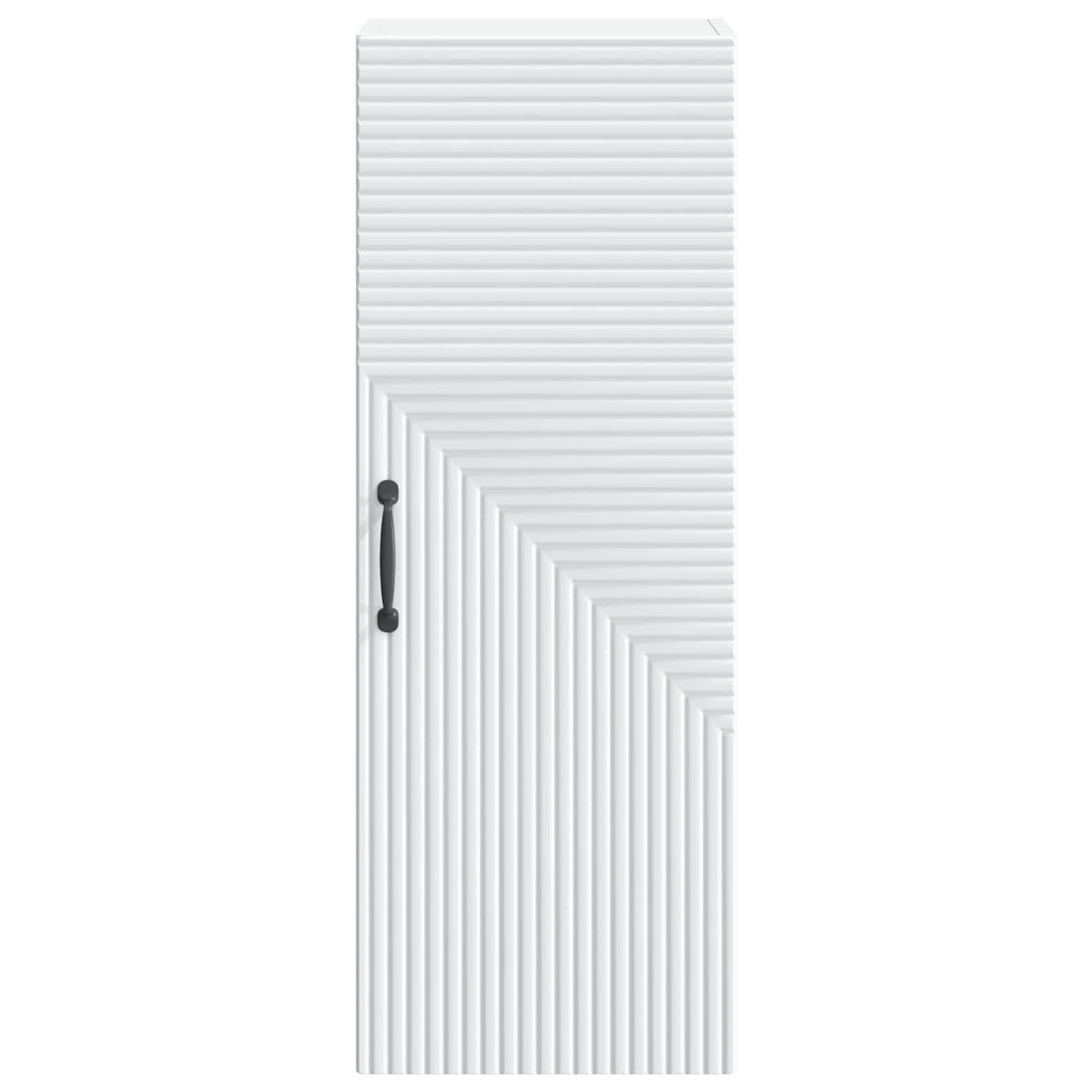 vidaXL Szafka ścienna Biały 33 x 34,5 x 90 cm Drewno inżynieryjne
