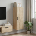 vidaXL Szafka ścienna dąb Sonoma 33 x 34,5 x 90 cm Drewno inżynieryjne