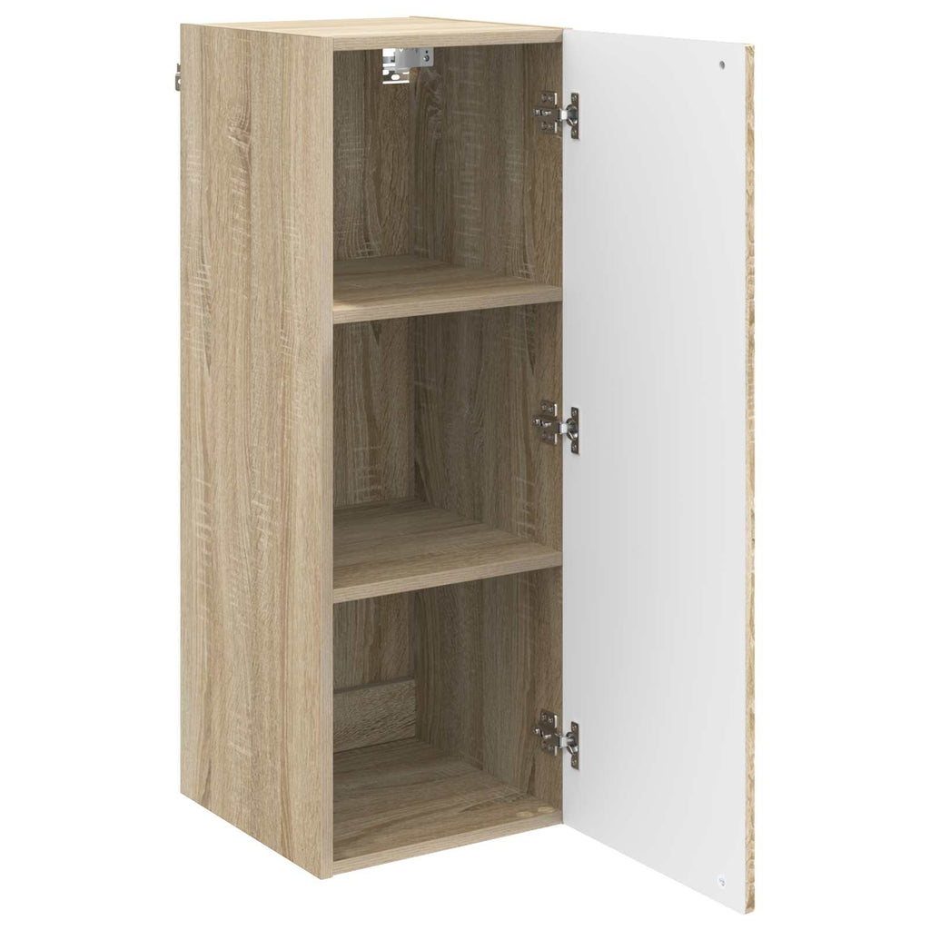 vidaXL Szafka ścienna dąb Sonoma 33 x 34,5 x 90 cm Drewno inżynieryjne