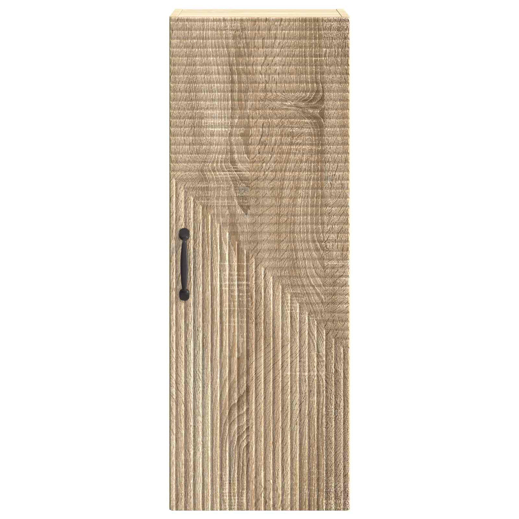vidaXL Szafka ścienna dąb Sonoma 33 x 34,5 x 90 cm Drewno inżynieryjne