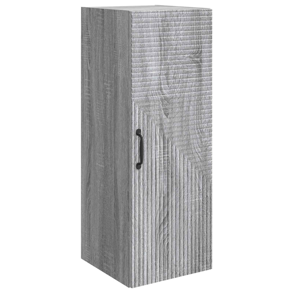 vidaXL Szafka ścienna Szary Sonoma 33 x 34,5 x 90 cm