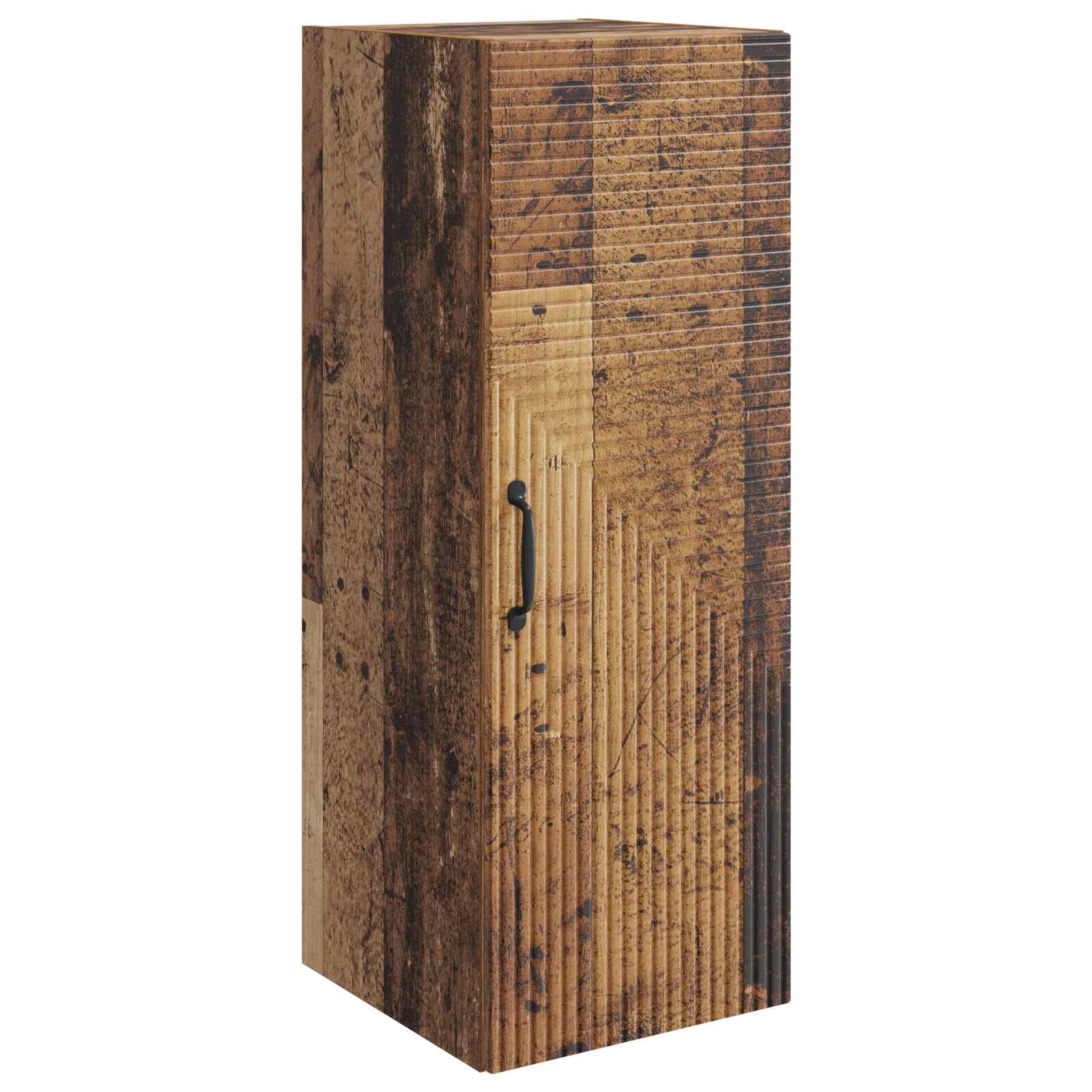 vidaXL Szafka ścienna Stare drewno 33 x 34,5 x 90 cm