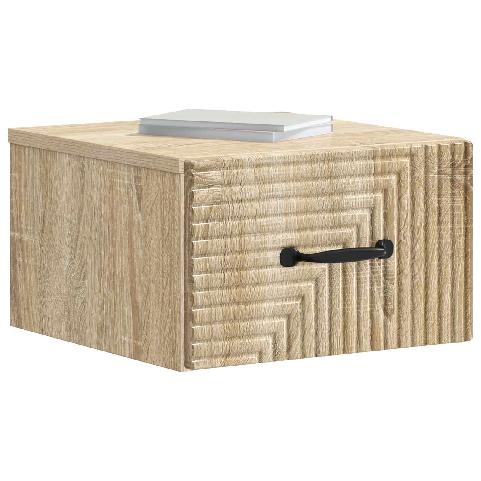 vidaXL Wisząca Szafka Nocna 2 pcs dąb Sonoma 34,5 x 33 x 20 cm