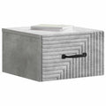 vidaXL Wisząca Szafka Nocna 2 pcs Betonowy szary 34,5 x 33 x 20 cm