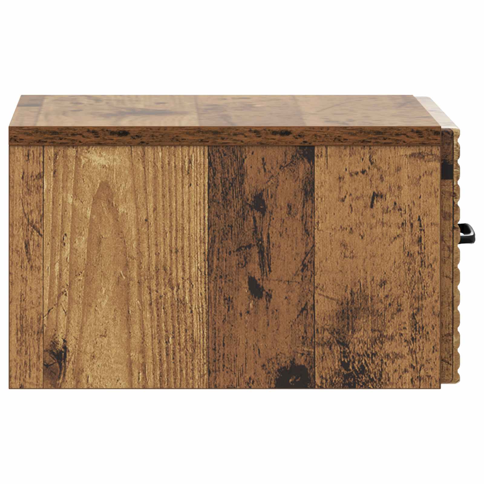 vidaXL Wisząca Szafka Nocna 2 pcs Stare drewno 34,5 x 33 x 20 cm