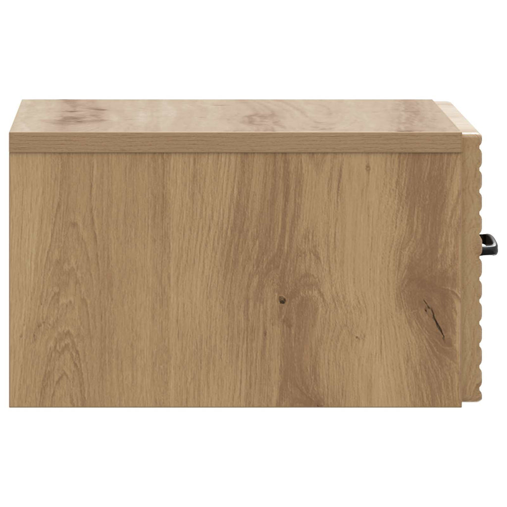 vidaXL Wisząca Szafka Nocna 2 pcs Dąb artisan 34,5 x 33 x 20 cm
