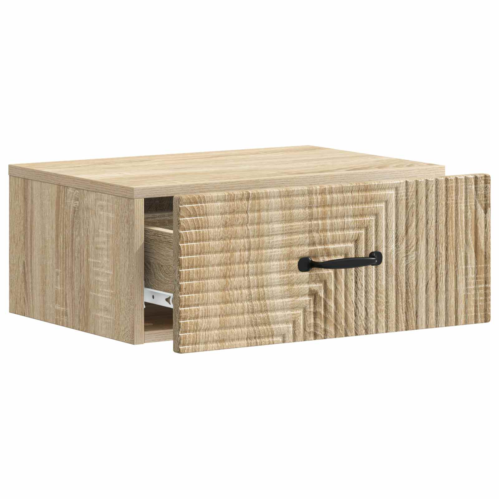 vidaXL Wisząca Szafka Nocna 2 pcs dąb Sonoma 49 x 34,5 x 20 cm