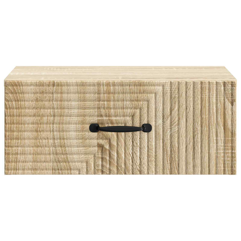 vidaXL Wisząca Szafka Nocna 2 pcs dąb Sonoma 49 x 34,5 x 20 cm