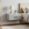 vidaXL Wisząca Szafka Nocna 2 szt. Betonowy szary 49 x 34,5 x 20 cm