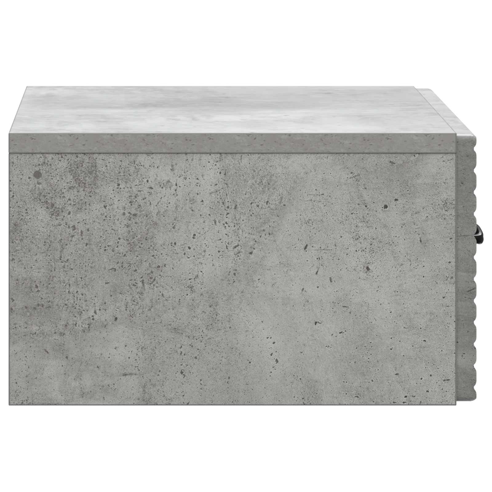 vidaXL Wisząca Szafka Nocna 2 pcs Betonowy szary 49 x 34,5 x 20 cm