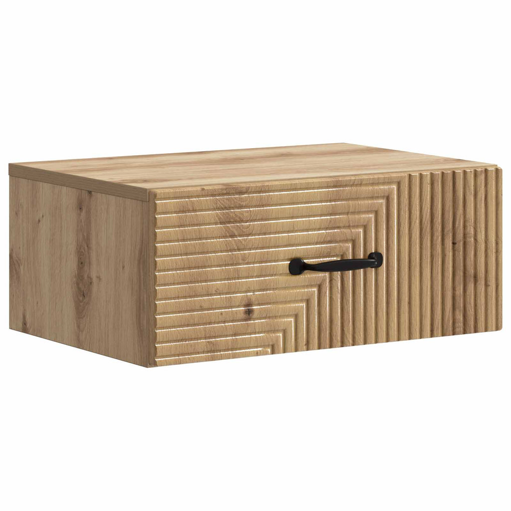 vidaXL Wisząca Szafka Nocna 2 pcs Dąb artisan 49 x 34,5 x 20 cm
