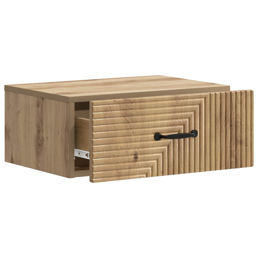vidaXL Wisząca Szafka Nocna 2 pcs Dąb artisan 49 x 34,5 x 20 cm
