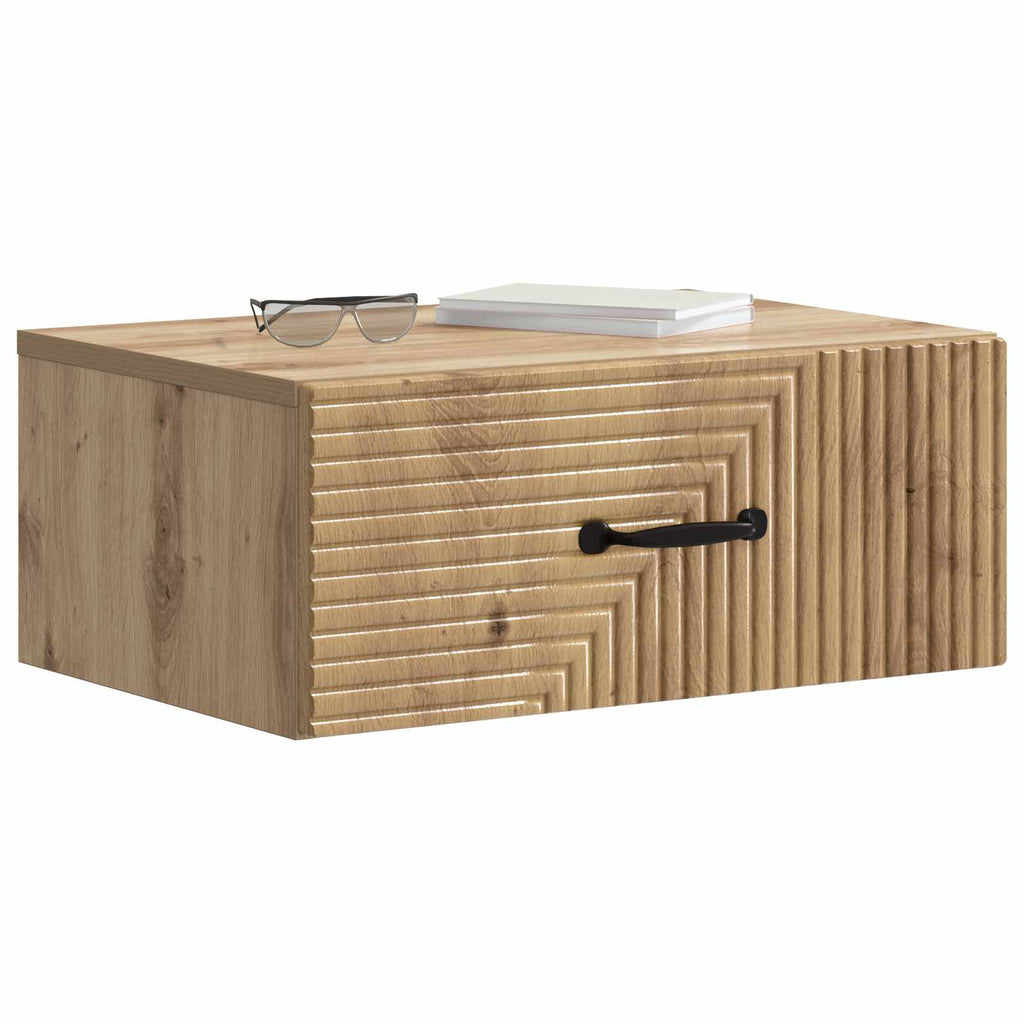 vidaXL Wisząca Szafka Nocna 2 pcs Dąb artisan 49 x 34,5 x 20 cm
