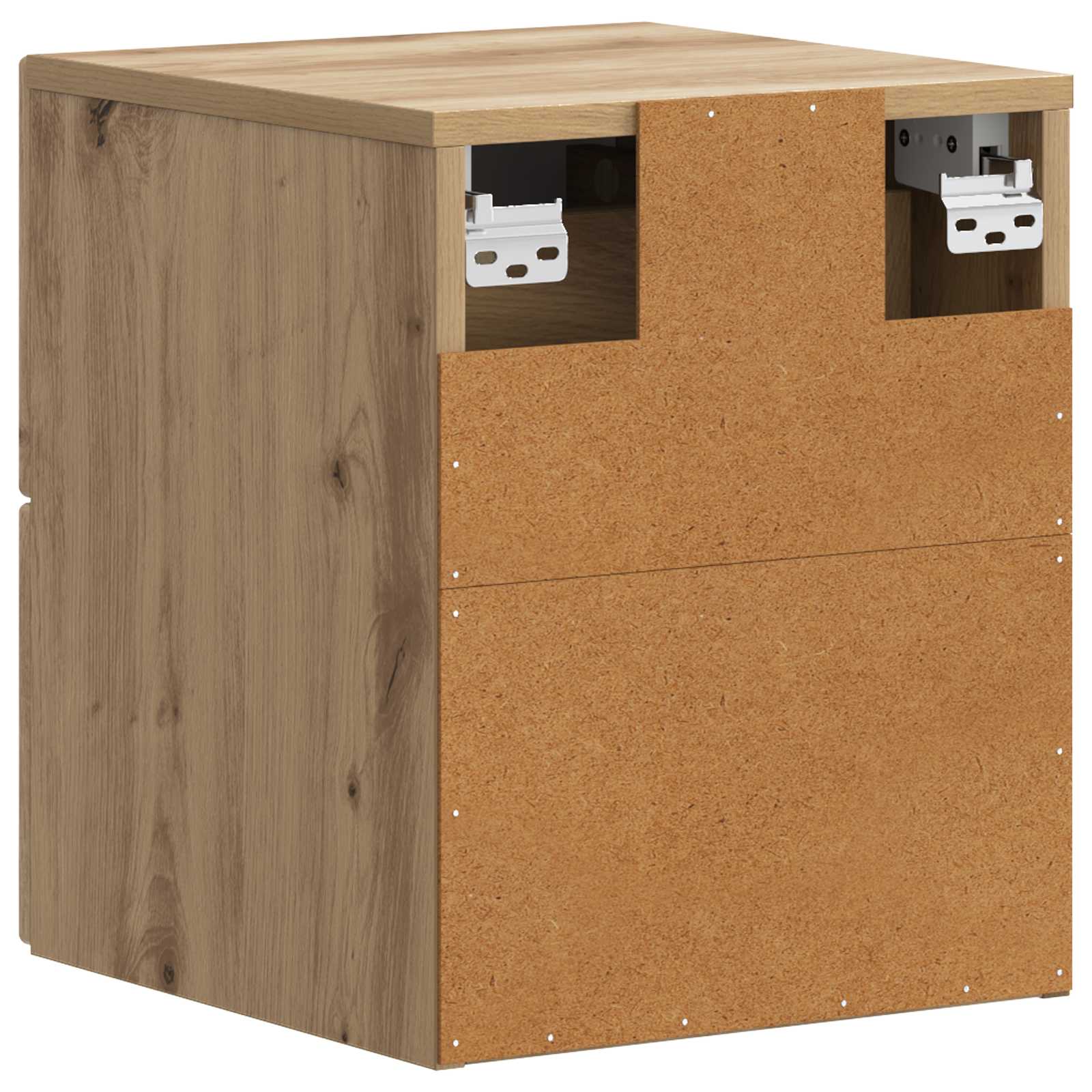 vidaXL Wisząca Szafka Nocna 2 pcs Dąb artisan 34,5 x 33 x 40 cm