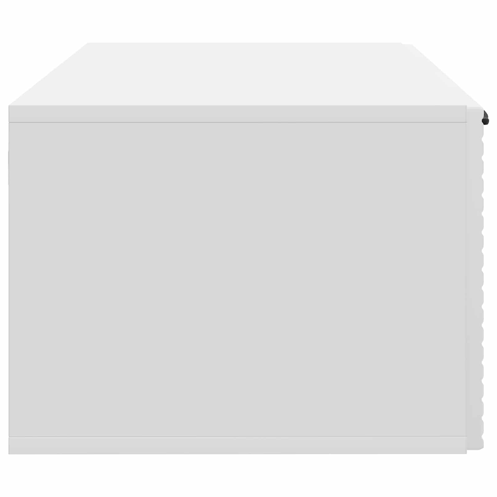 vidaXL Szafka RTV montowana na ścianie Biały 59,5 x 41 x 30 cm