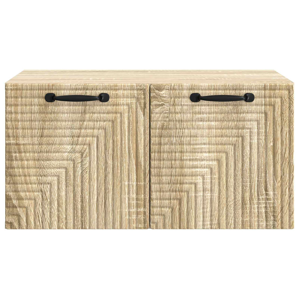 vidaXL Szafka RTV montowana na ścianie dąb Sonoma 59,5 x 41 x 30 cm