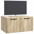 vidaXL Szafka RTV montowana na ścianie dąb Sonoma 59,5 x 41 x 30 cm