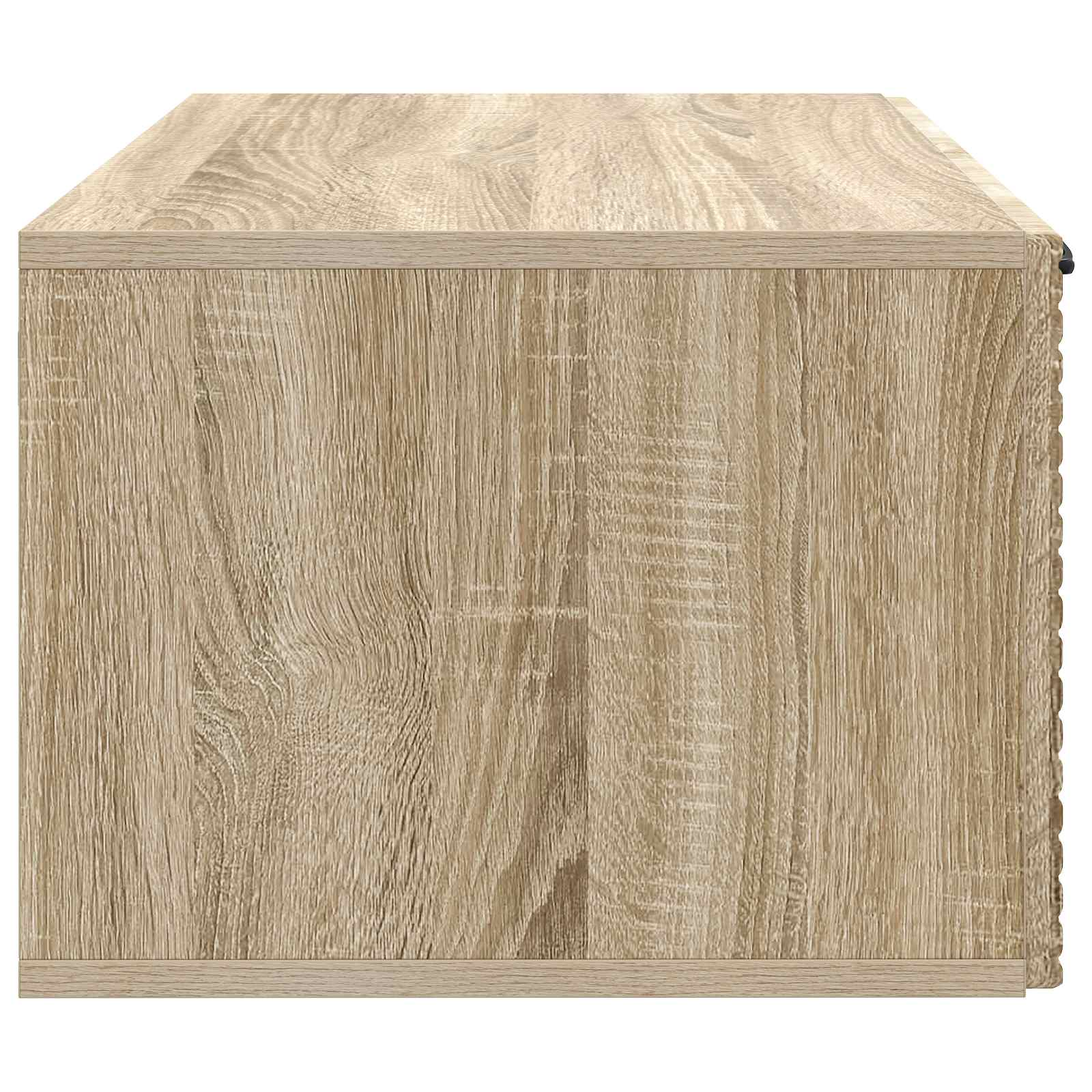 vidaXL Szafka RTV montowana na ścianie dąb Sonoma 59,5 x 41 x 30 cm