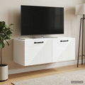 vidaXL Szafka RTV montowana na ścianie Biały 78,5 x 41 x 30 cm