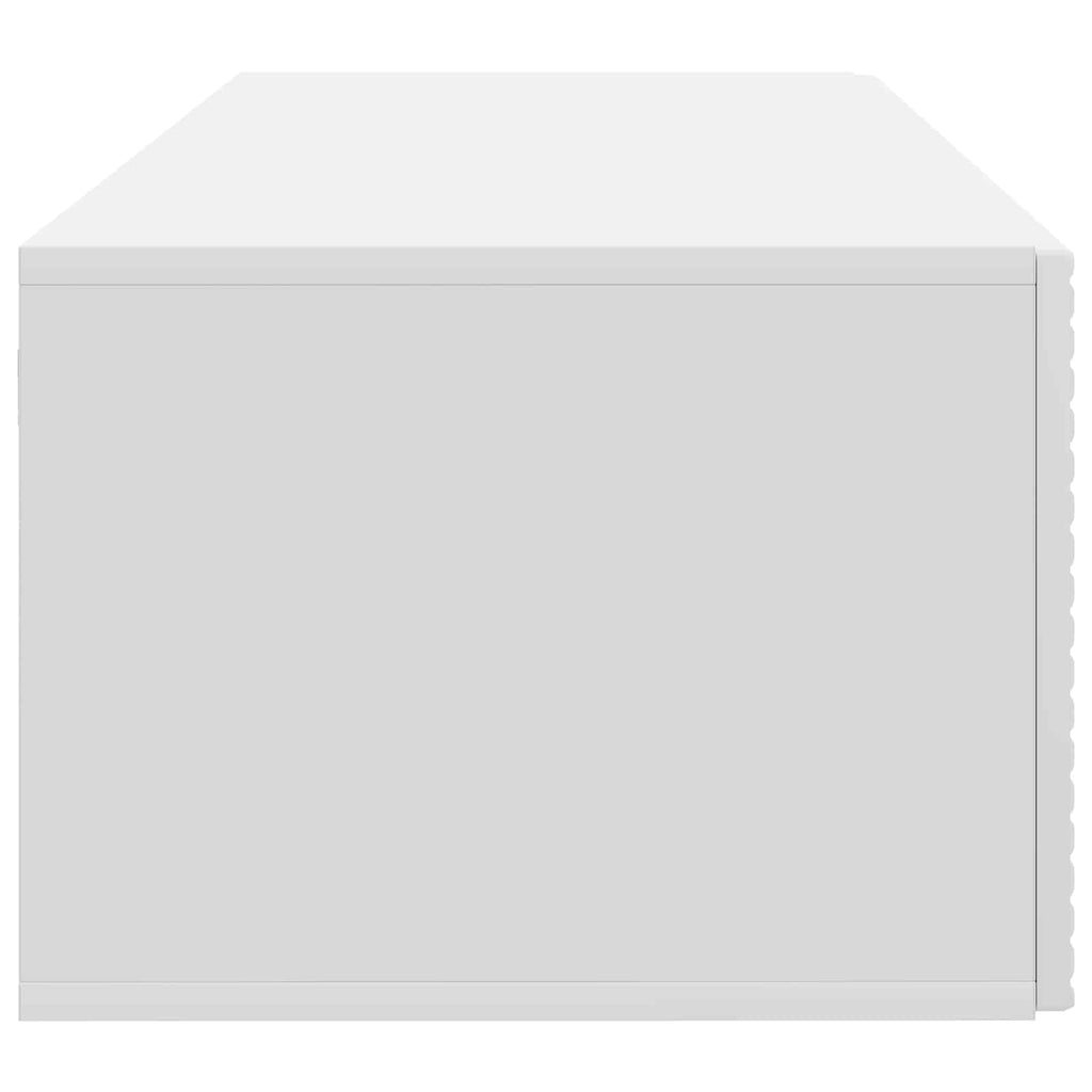 vidaXL Szafka RTV montowana na ścianie Biały 78,5 x 41 x 30 cm