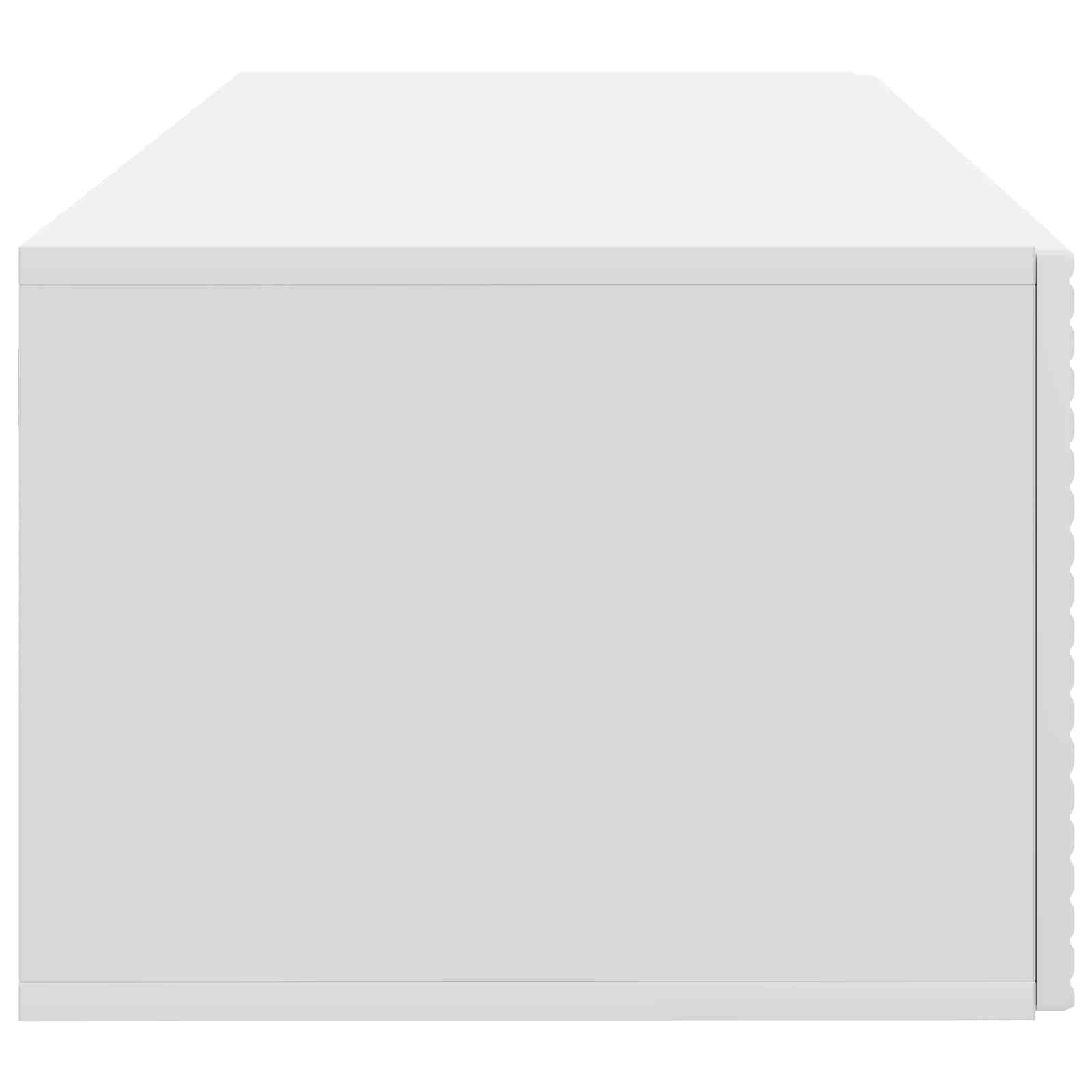 vidaXL Szafka RTV montowana na ścianie Biały 78,5 x 41 x 30 cm