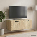 vidaXL Szafka RTV montowana na ścianie dąb Sonoma 78,5 x 41 x 30 cm