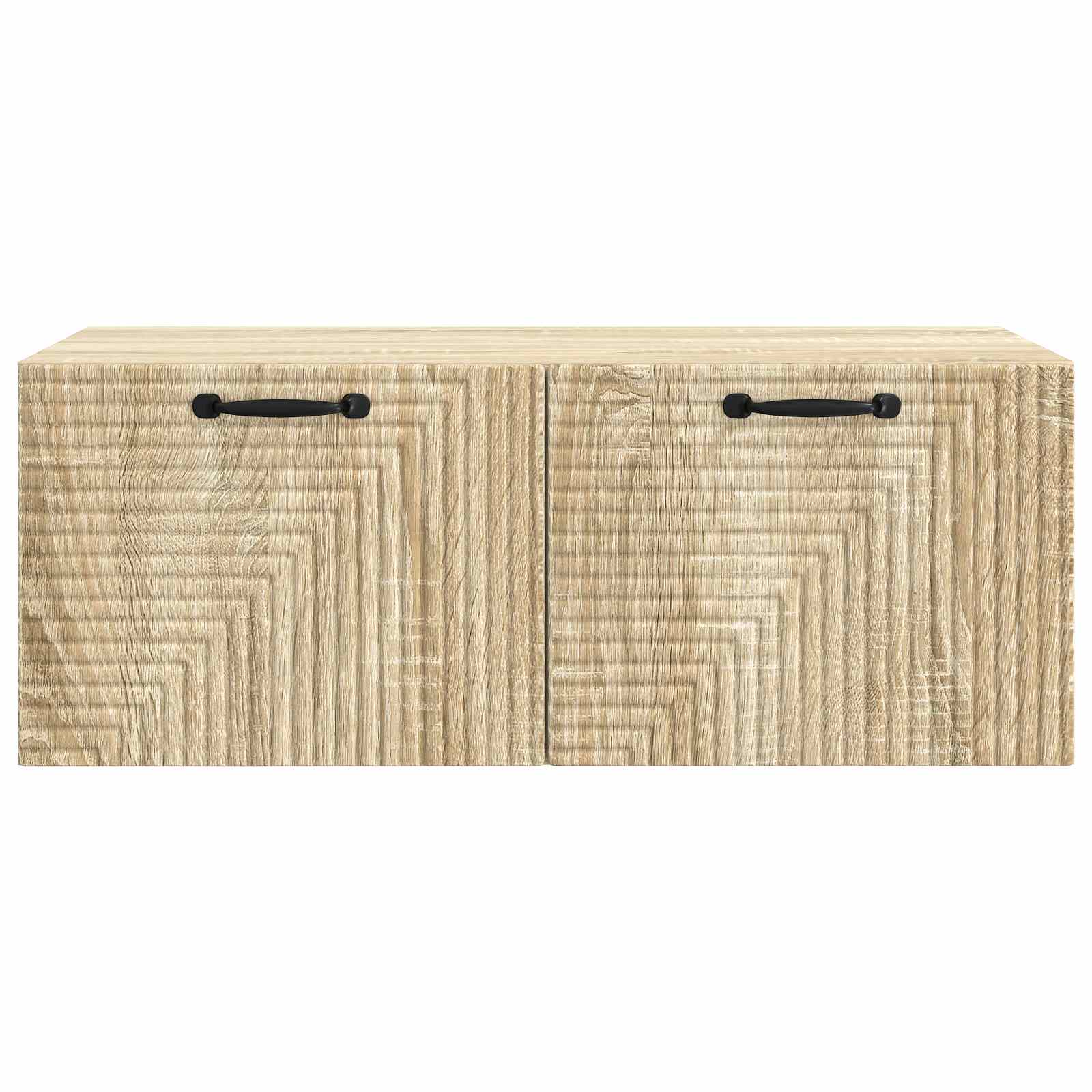 vidaXL Szafka RTV montowana na ścianie dąb Sonoma 78,5 x 41 x 30 cm