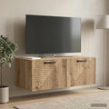 vidaXL Szafka RTV montowana na ścianie 78,5 x 41 x 30 cm Dąb artisan