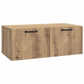 vidaXL Szafka RTV montowana na ścianie Dąb artisan 78,5 x 41 x 30 cm