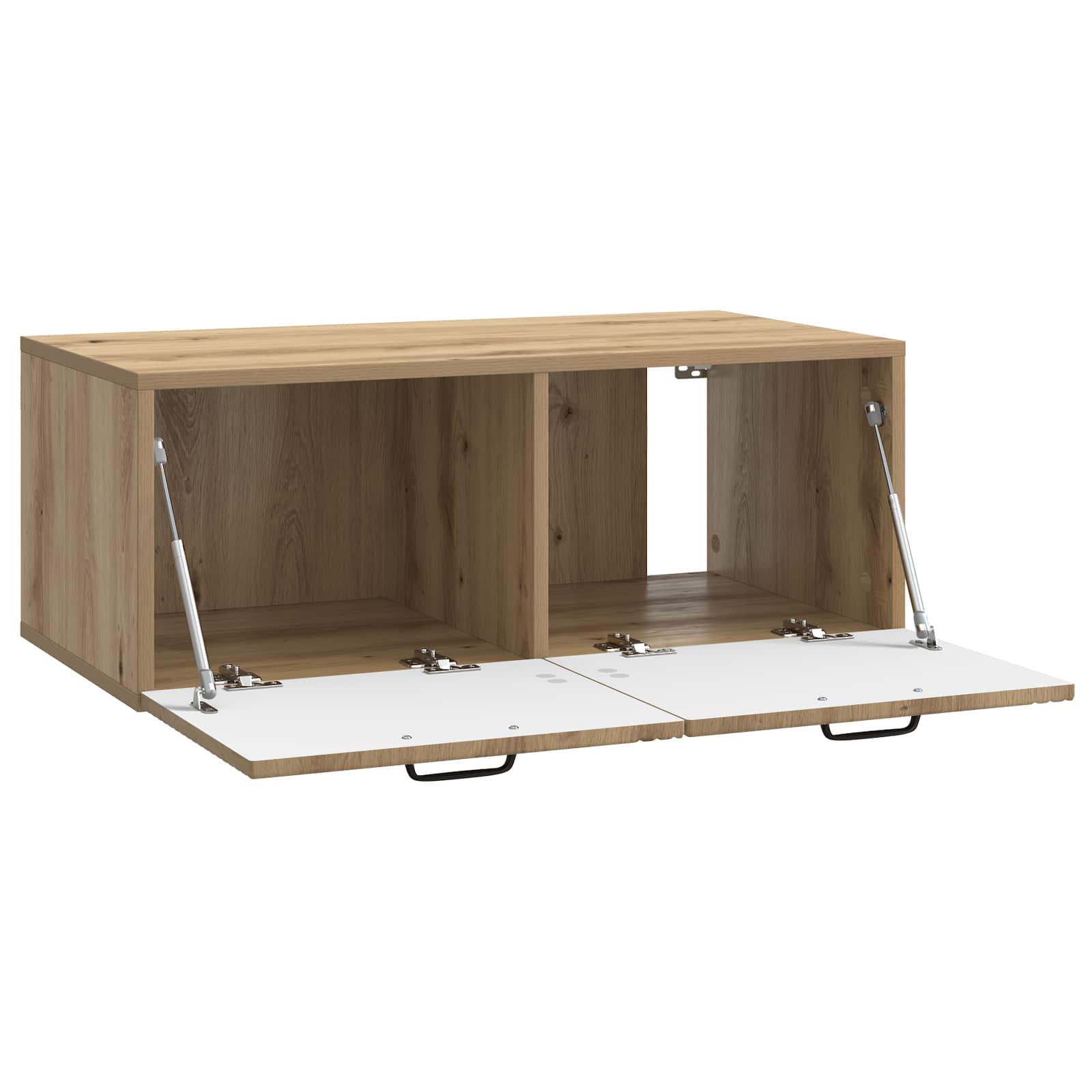 vidaXL Szafka RTV montowana na ścianie Dąb artisan 78,5 x 41 x 30 cm