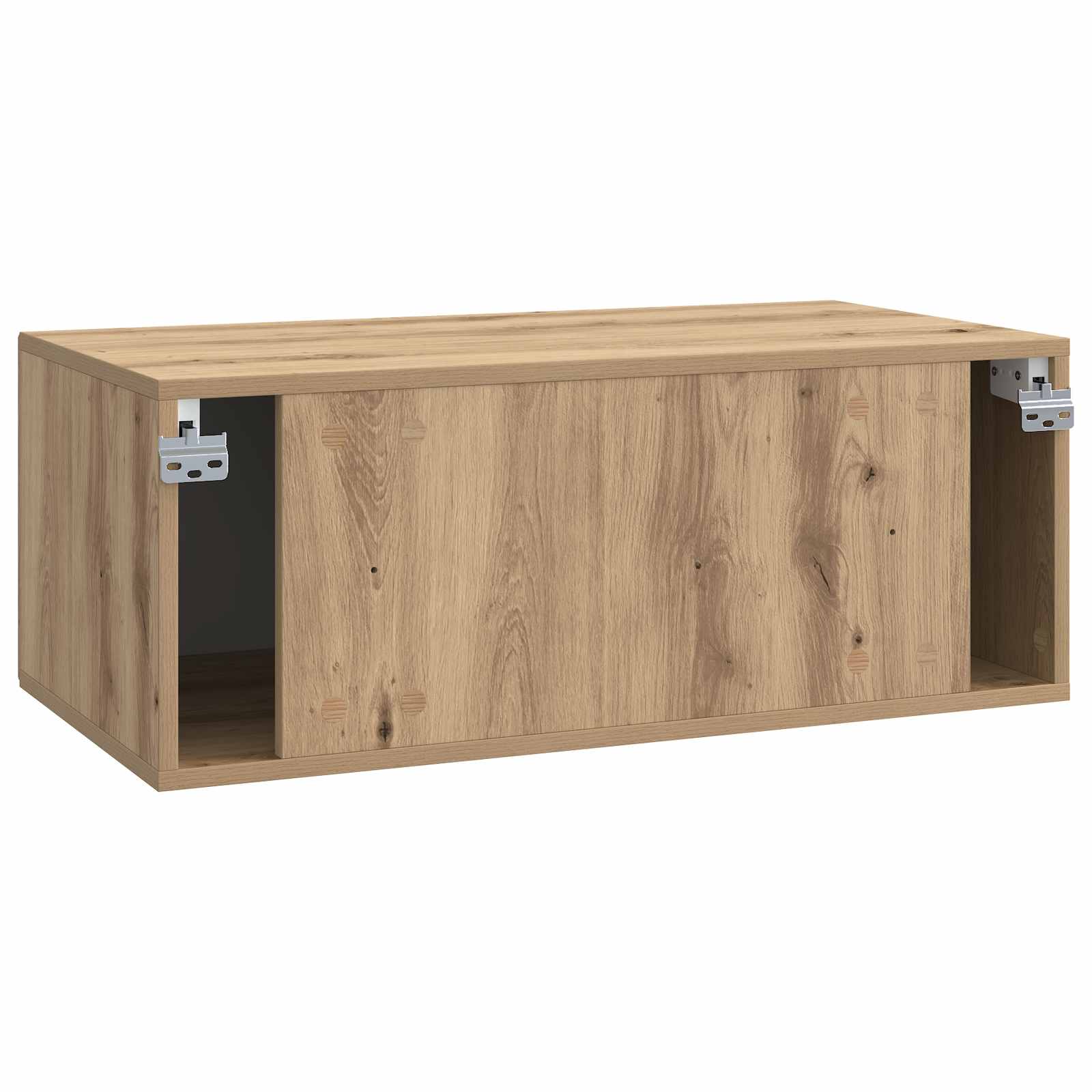 vidaXL Szafka RTV montowana na ścianie Dąb artisan 78,5 x 41 x 30 cm