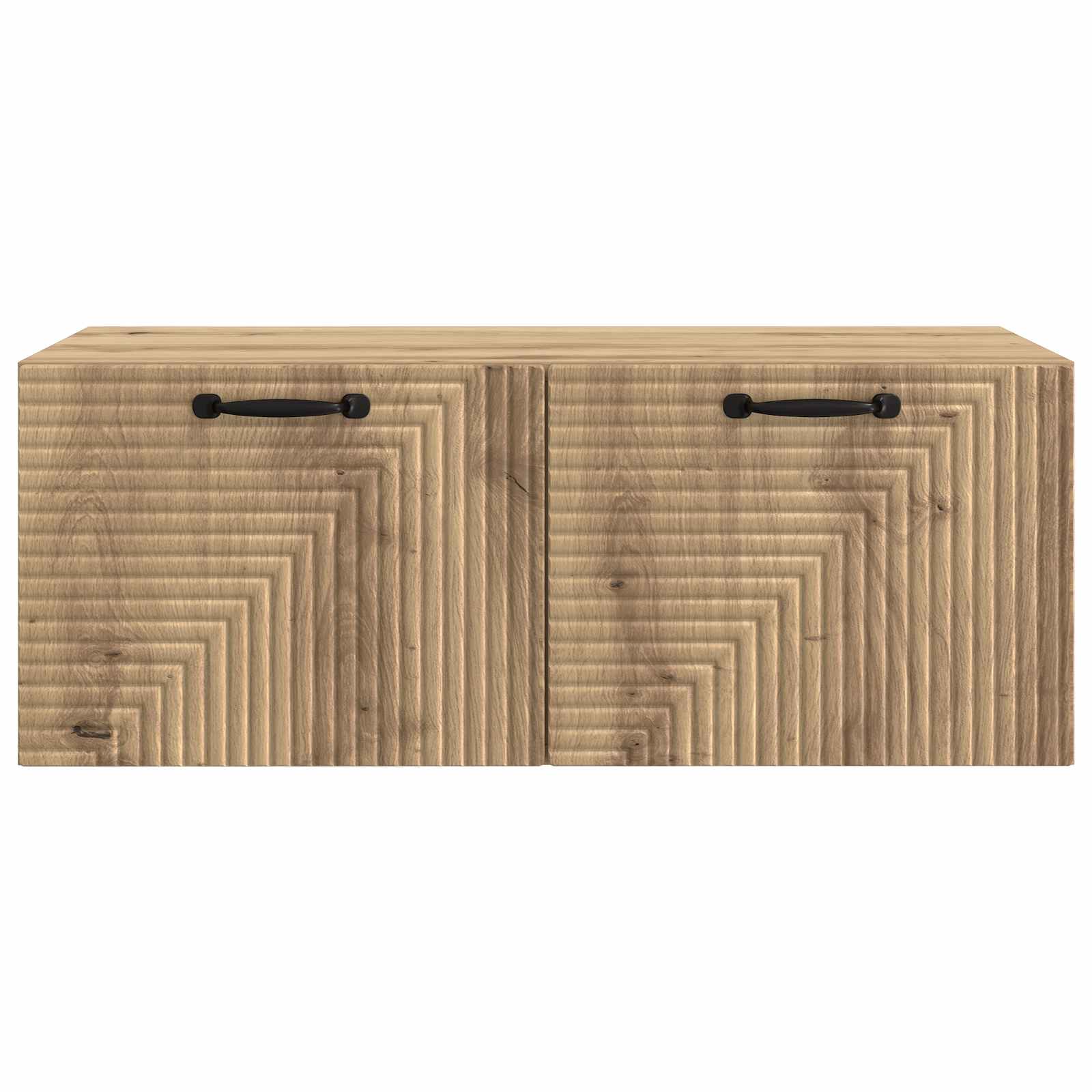 vidaXL Szafka RTV montowana na ścianie Dąb artisan 78,5 x 41 x 30 cm