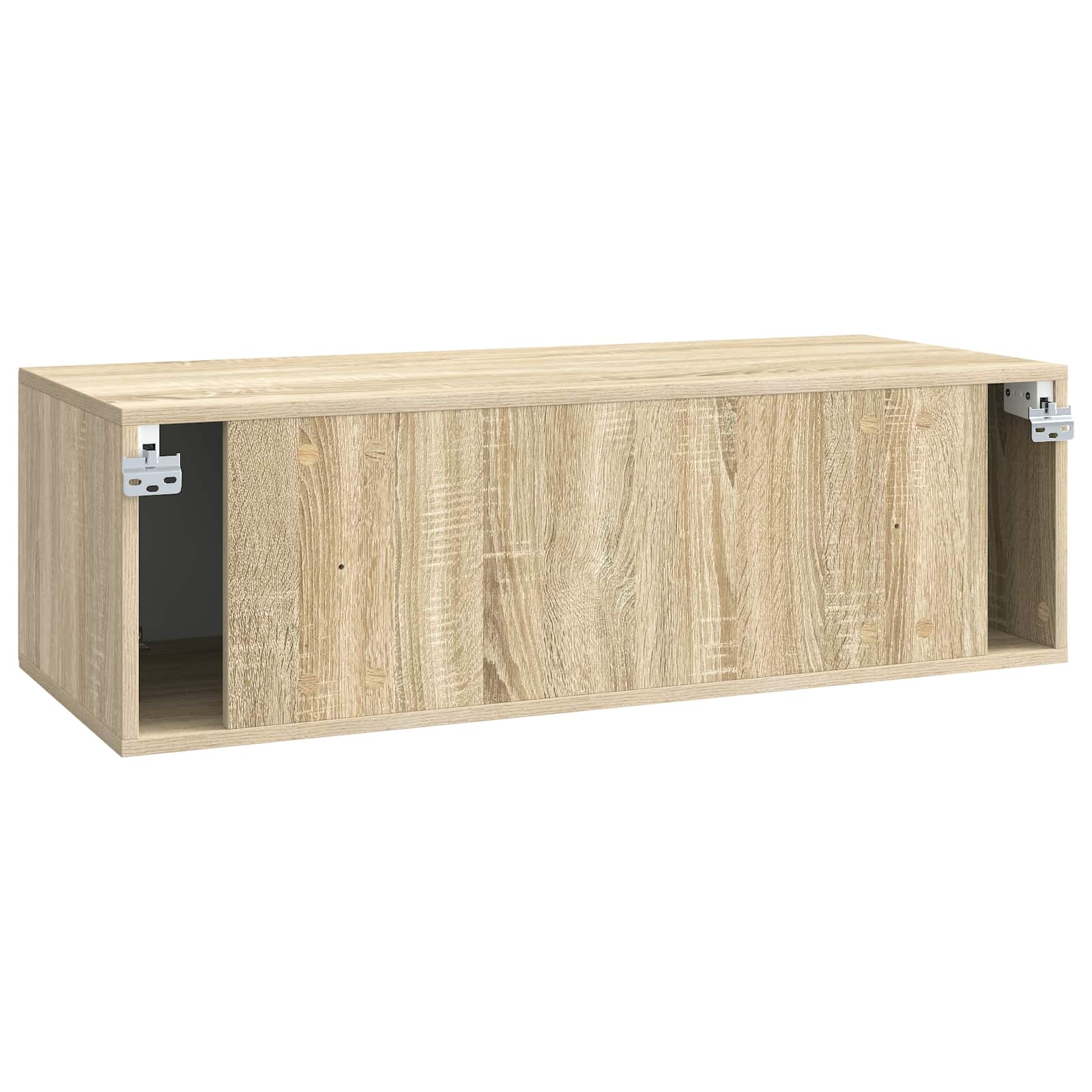 vidaXL Szafka RTV montowana na ścianie dąb Sonoma 98 x 41 x 30 cm