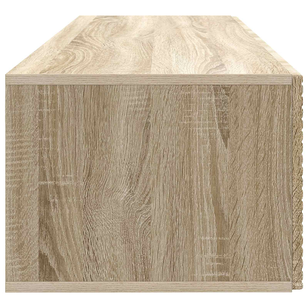 vidaXL Szafka RTV montowana na ścianie dąb Sonoma 98 x 41 x 30 cm