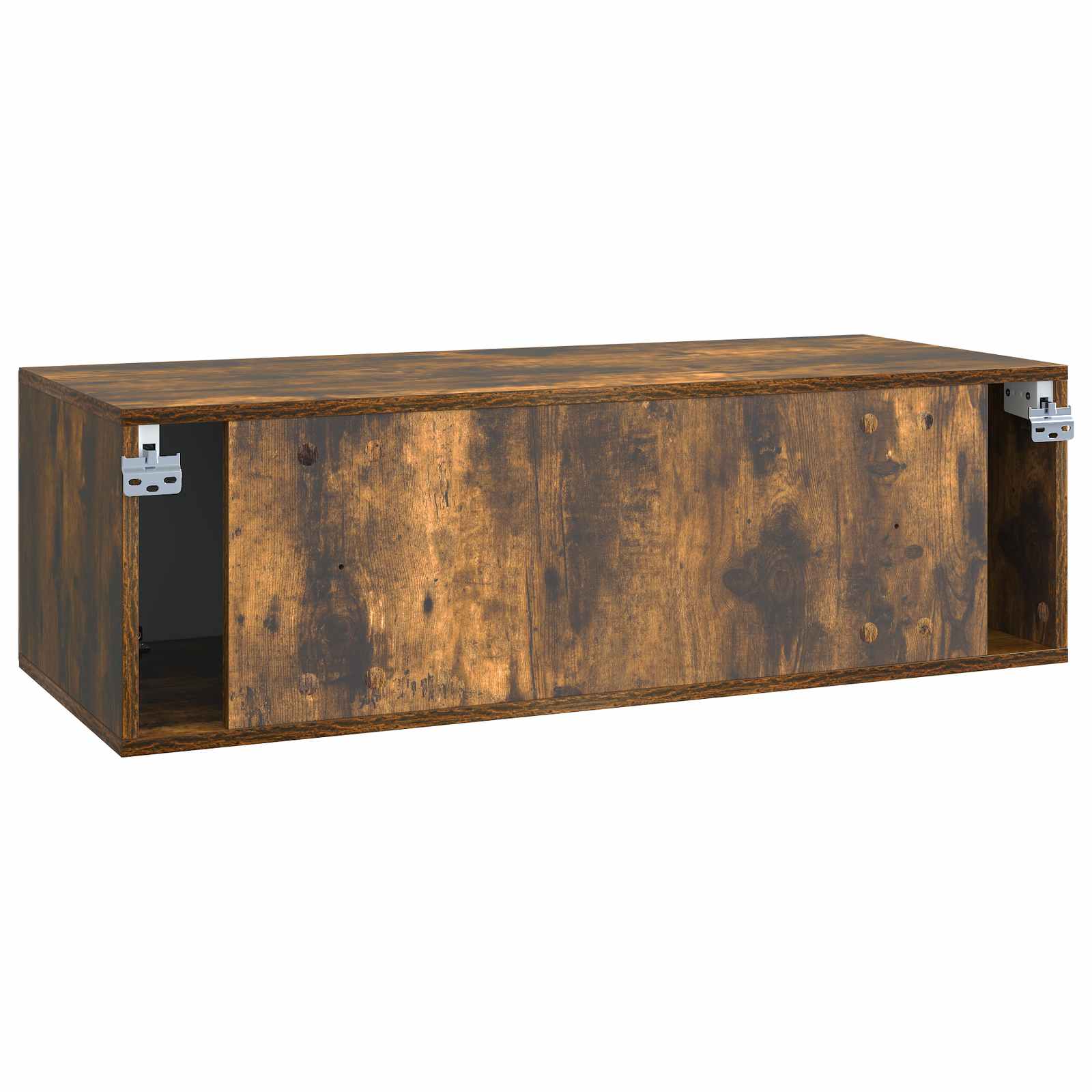 vidaXL Szafka RTV montowana na ścianie Dąb wędzony 98 x 41 x 30 cm