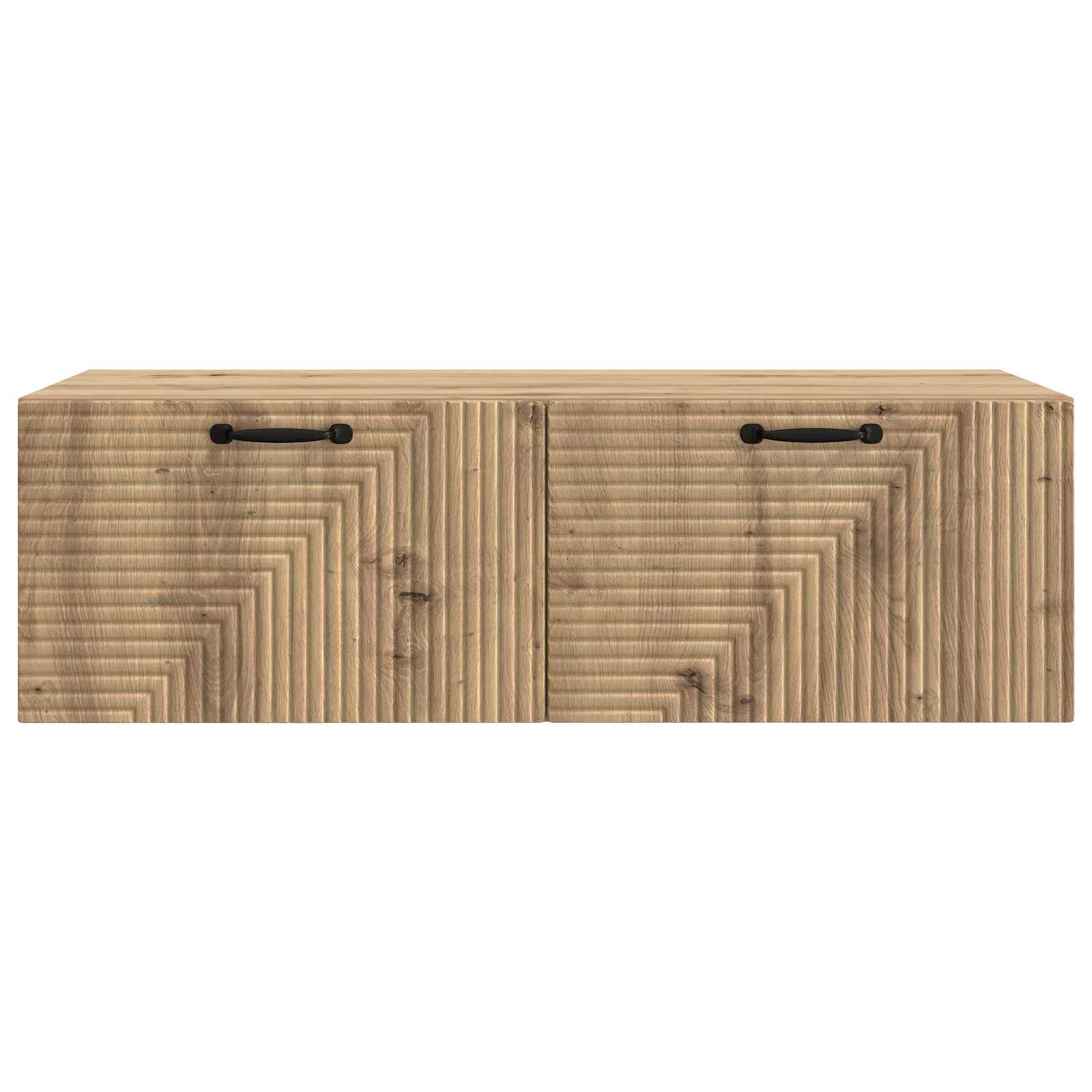 vidaXL Szafka RTV montowana na ścianie Dąb artisan 98 x 41 x 30 cm