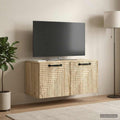 vidaXL Szafka RTV montowana na ścianie dąb Sonoma 59,5 x 31 x 30 cm