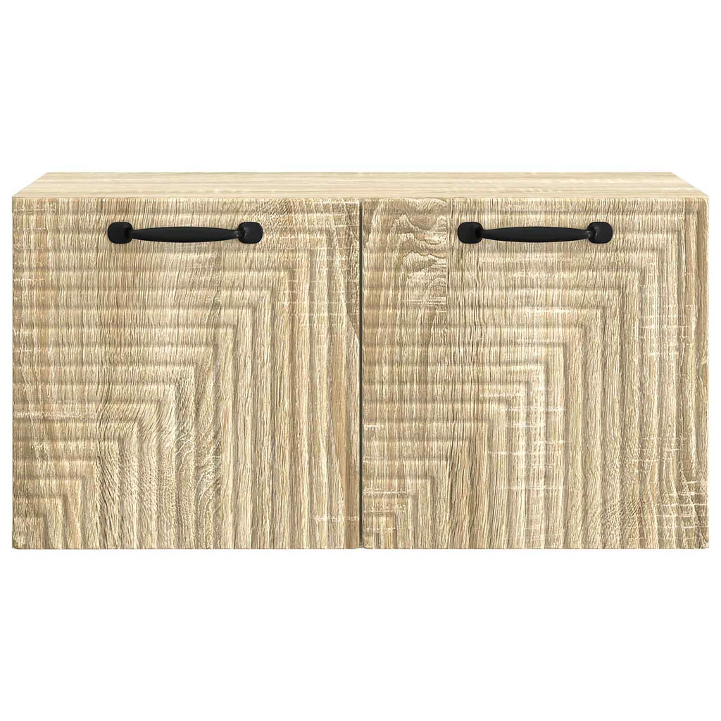 vidaXL Szafka RTV montowana na ścianie dąb Sonoma 59,5 x 31 x 30 cm