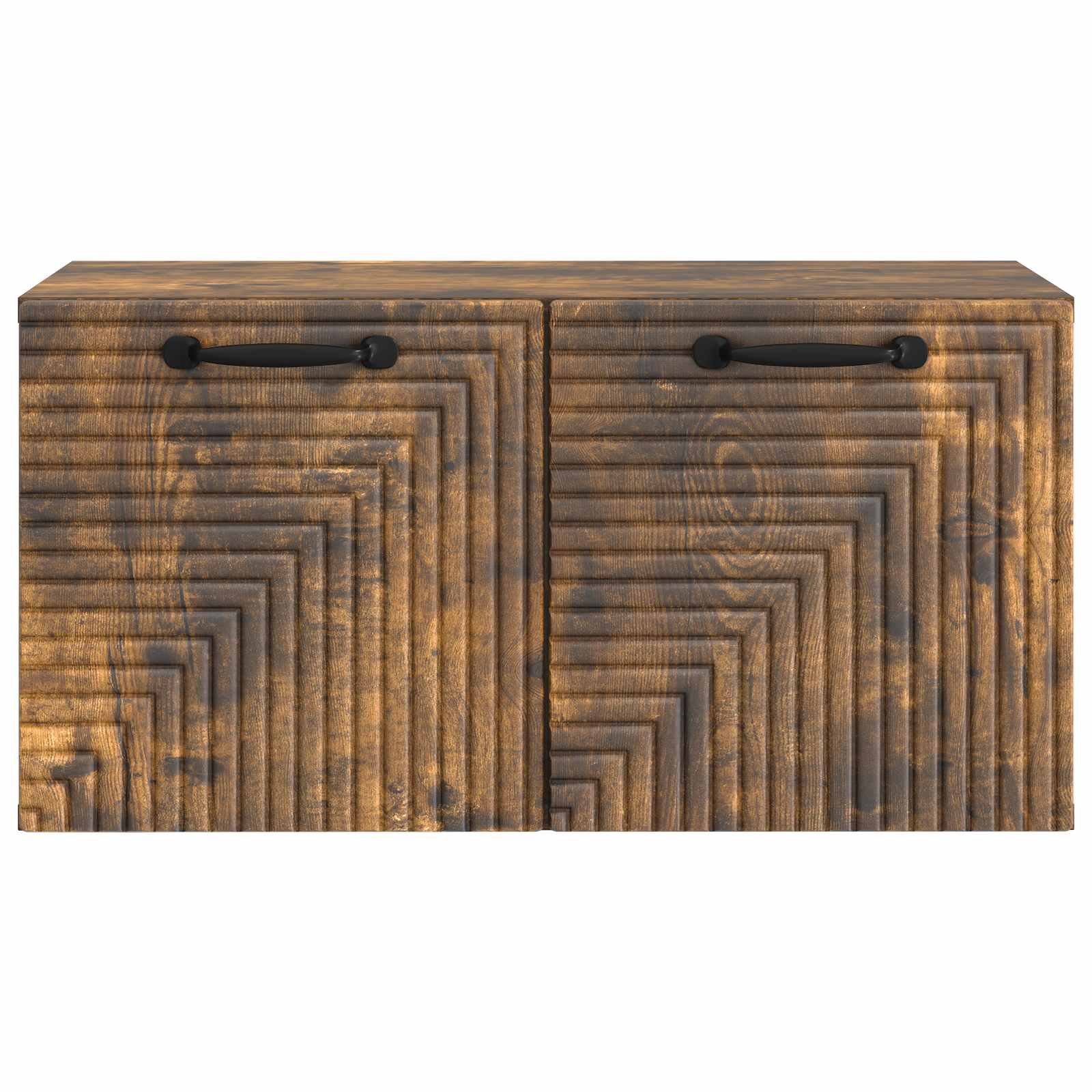 vidaXL Szafka RTV montowana na ścianie Dąb wędzony 59,5 x 31 x 30 cm