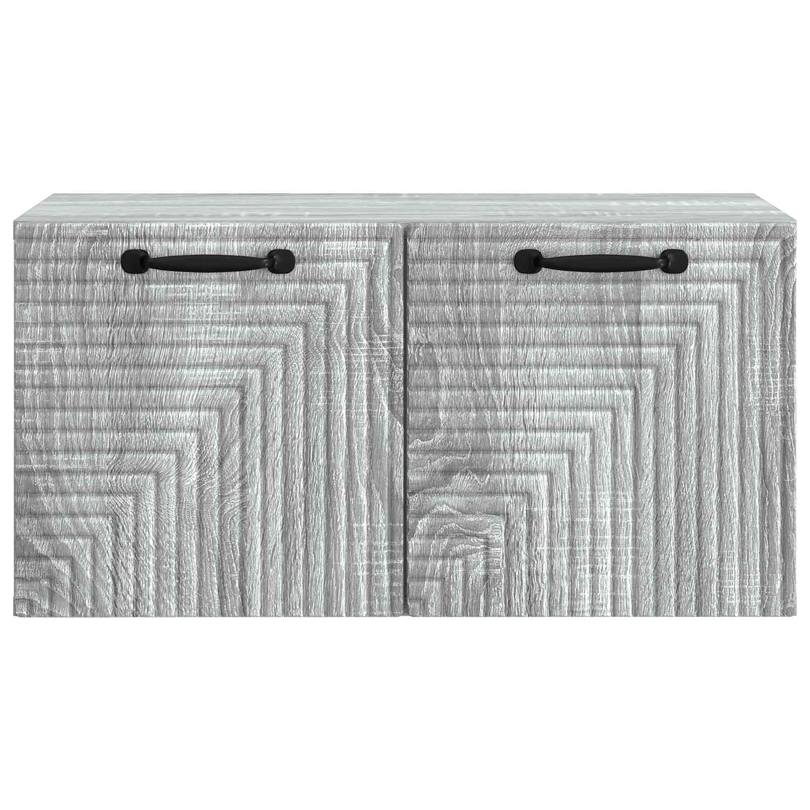 vidaXL Szafka RTV montowana na ścianie Szary Sonoma 59,5 x 31 x 30 cm