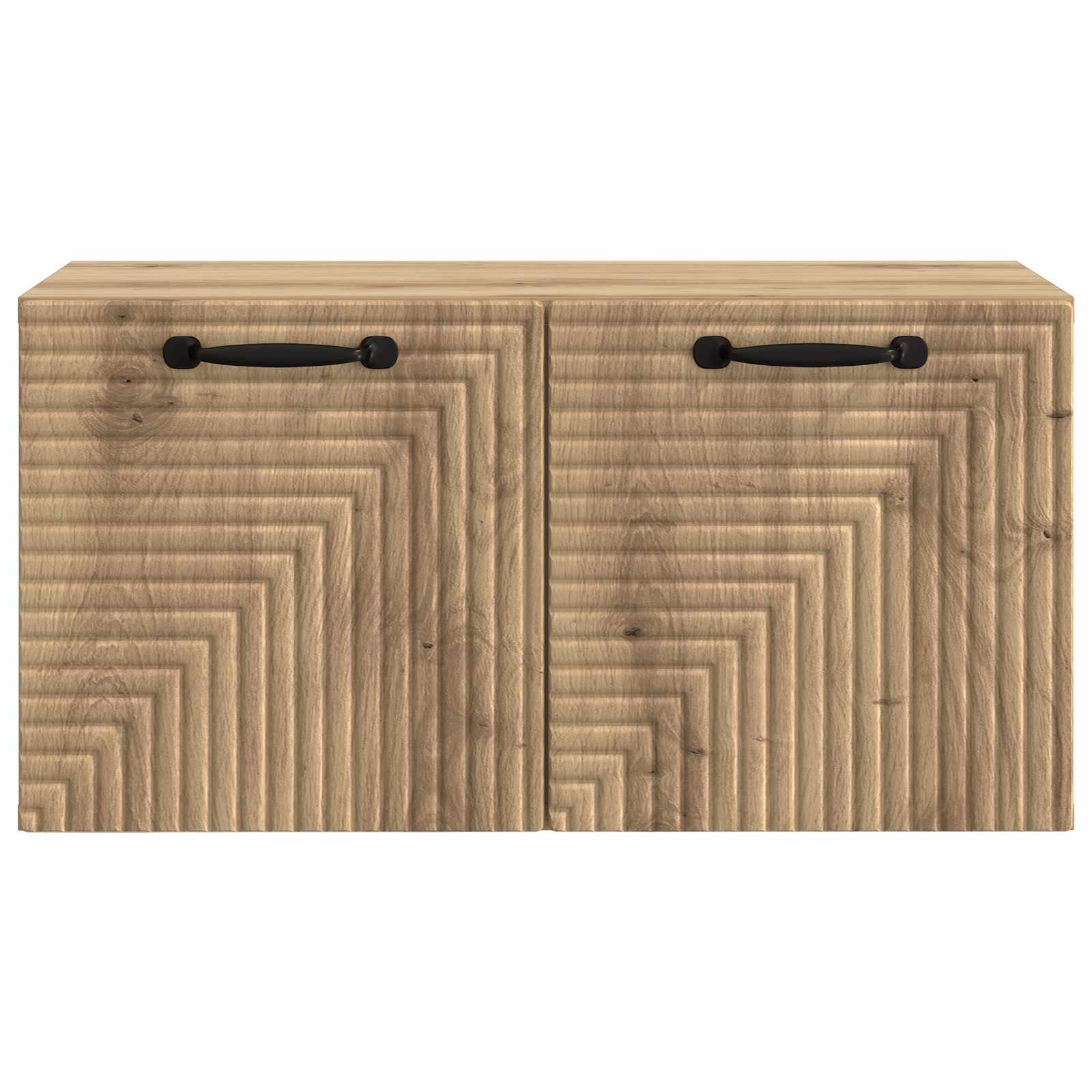vidaXL Szafka RTV montowana na ścianie 59,5 x 31 x 30 cm Dąb artisan