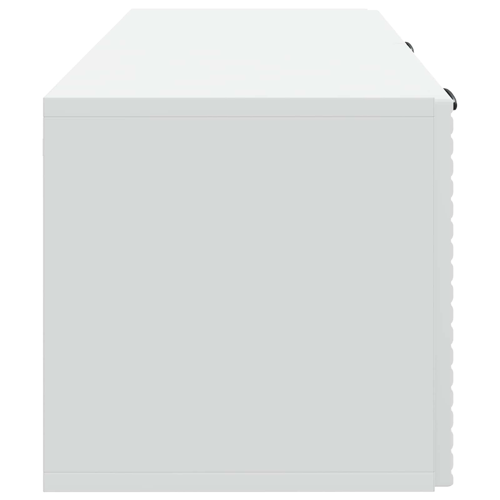 vidaXL Szafka RTV montowana na ścianie Biały 78,5 x 31 x 30 cm