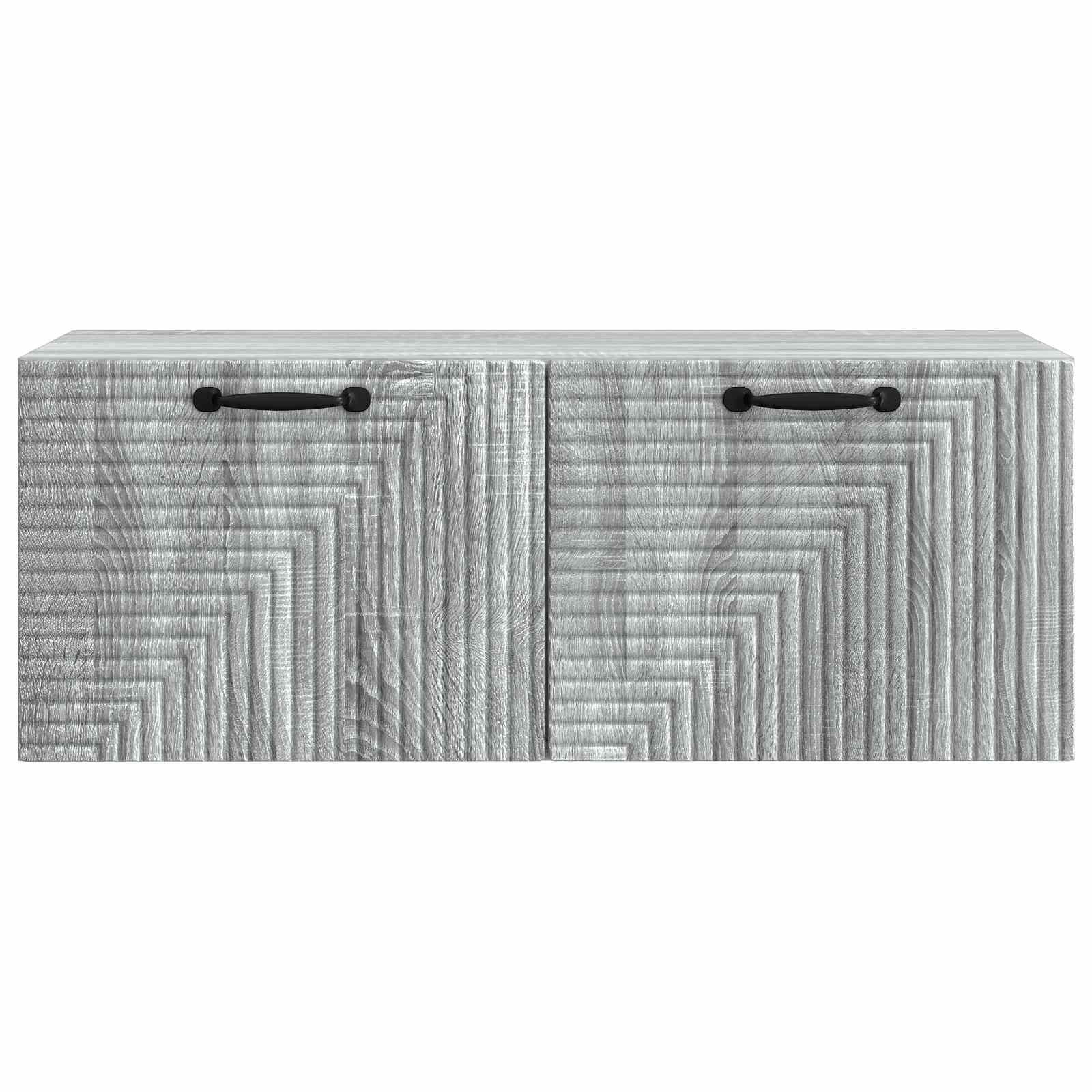 vidaXL Szafka RTV montowana na ścianie Szary Sonoma 78,5 x 31 x 30 cm