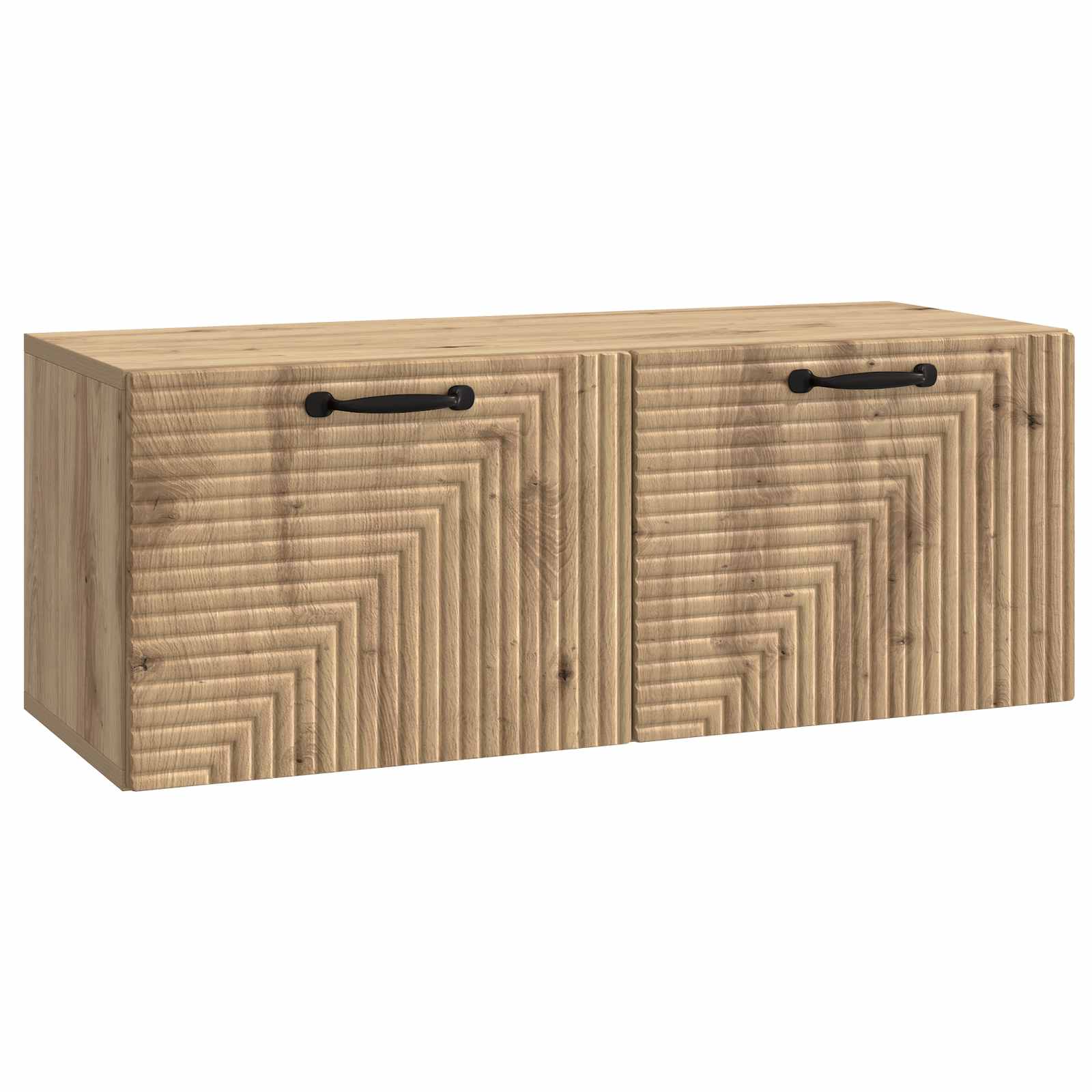 vidaXL Szafka RTV montowana na ścianie Dąb artisan 78,5 x 31 x 30 cm