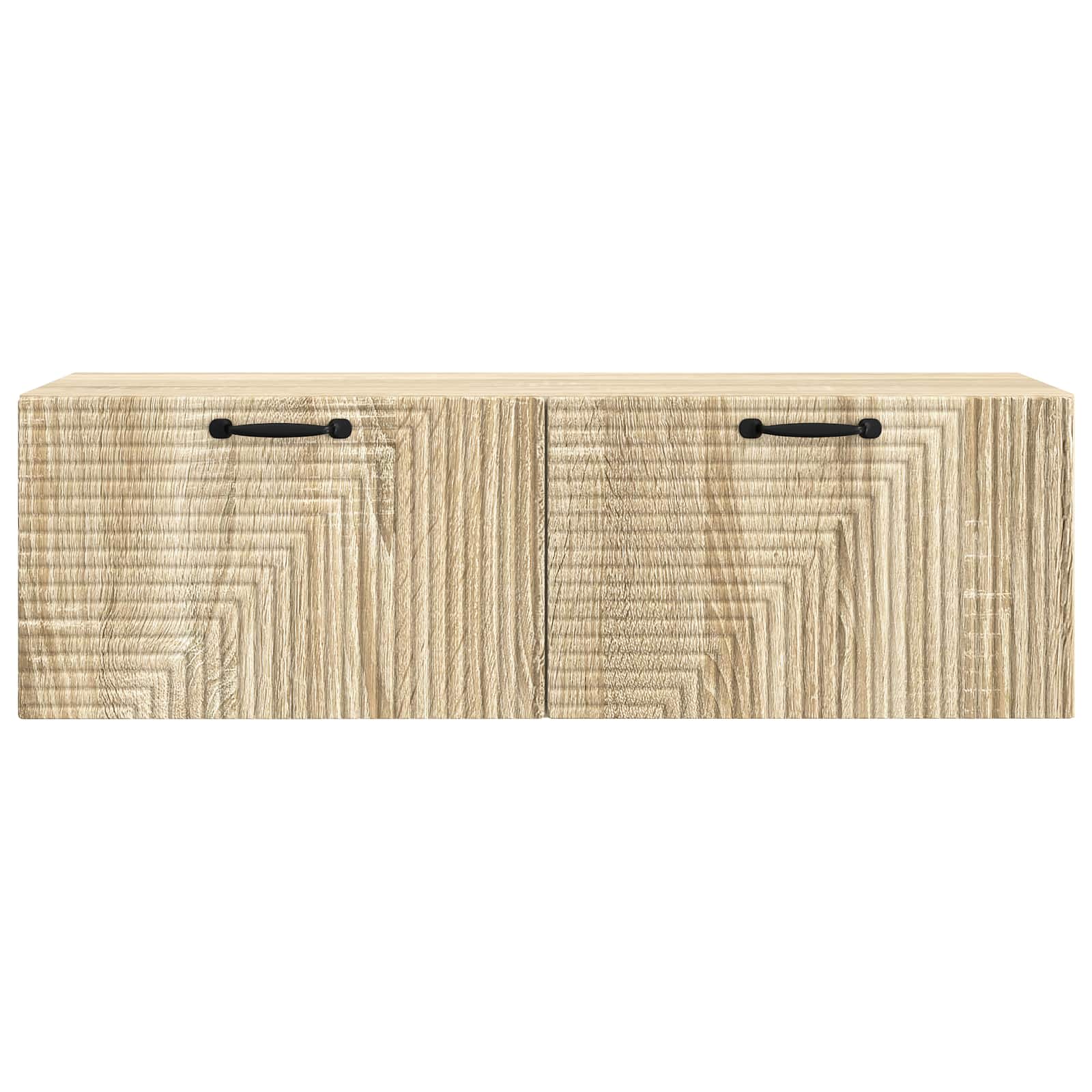 vidaXL Szafka RTV montowana na ścianie dąb Sonoma 98 x 31 x 30 cm