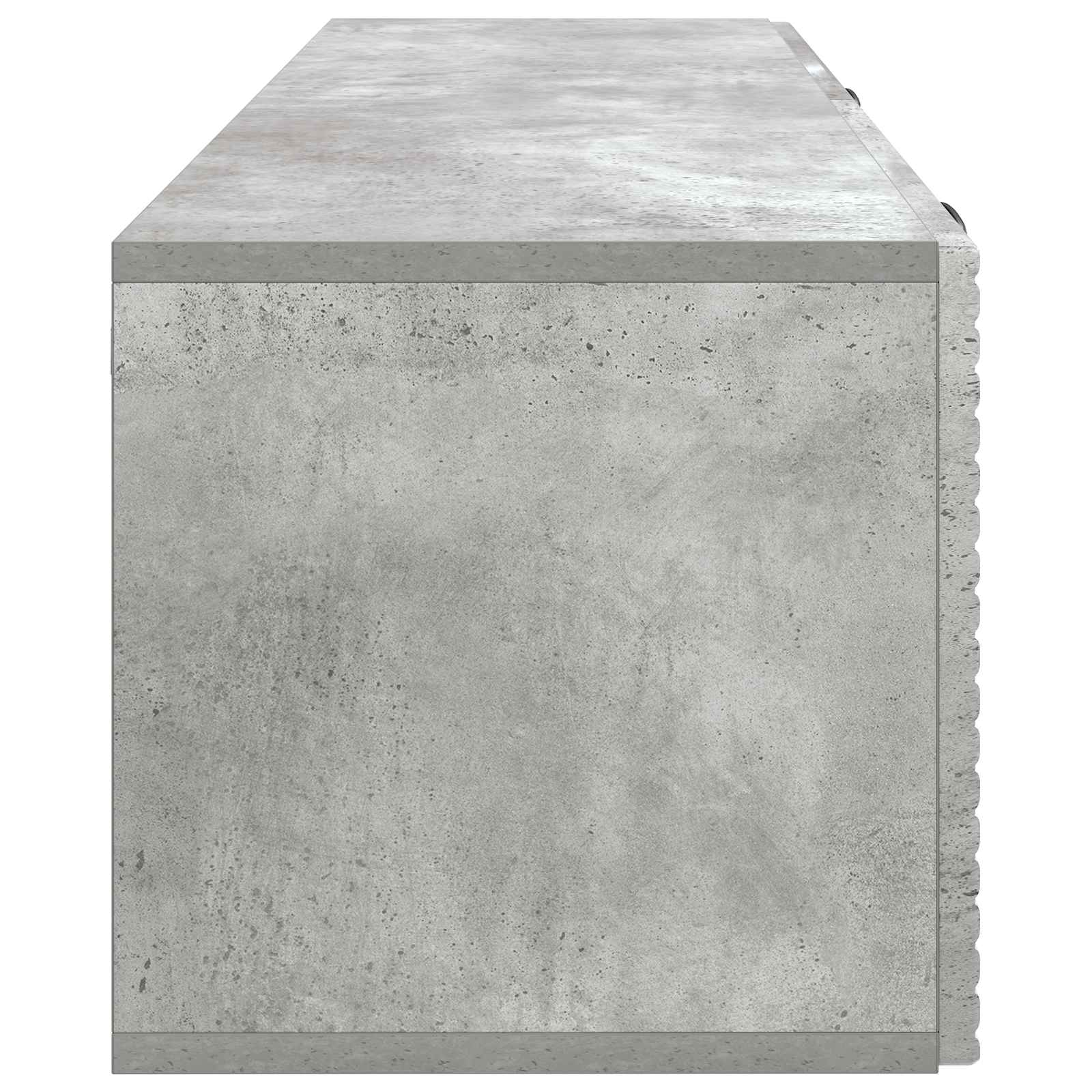 vidaXL Szafka RTV montowana na ścianie Betonowy szary 98 x 31 x 30 cm