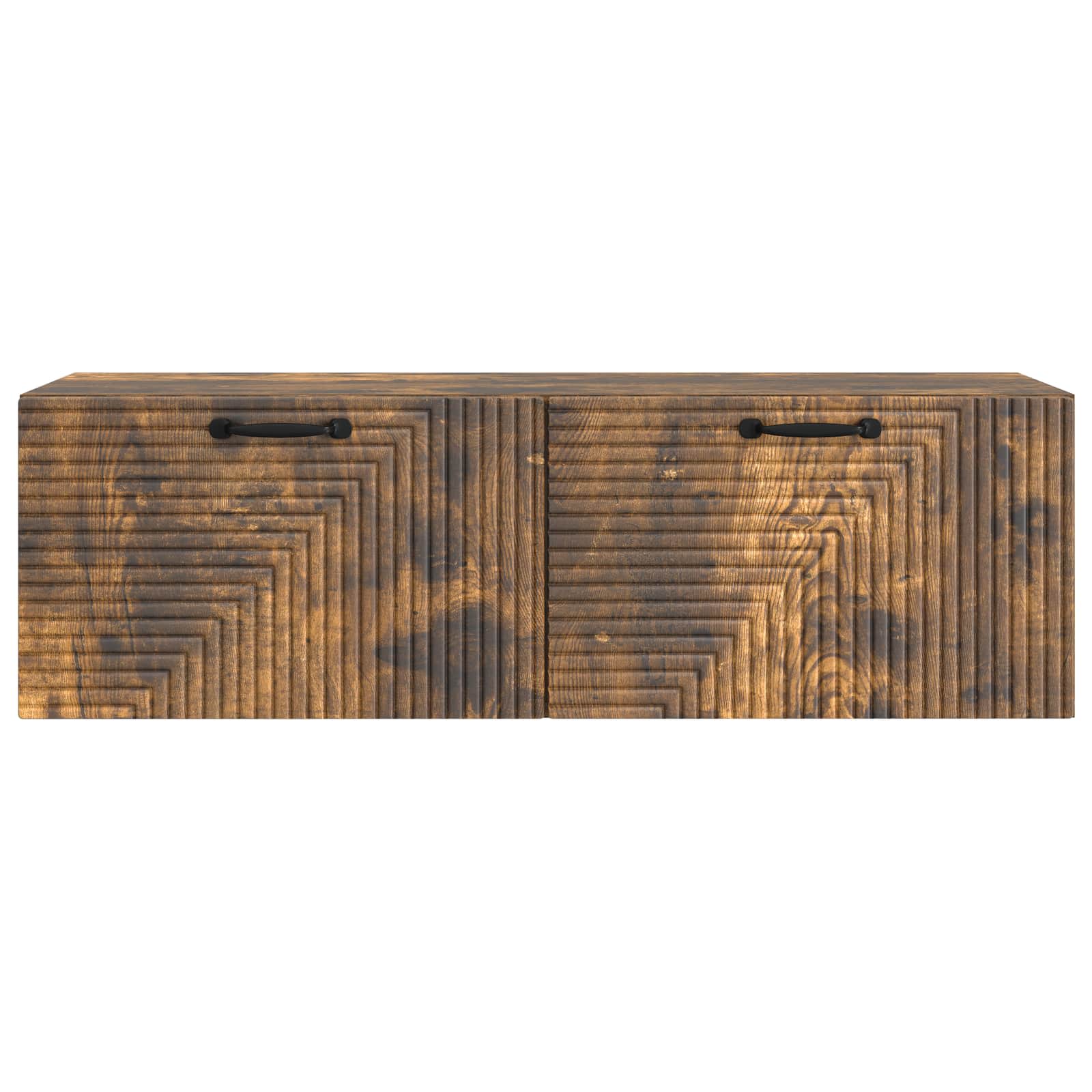 vidaXL Szafka RTV montowana na ścianie Dąb wędzony 98 x 31 x 30 cm
