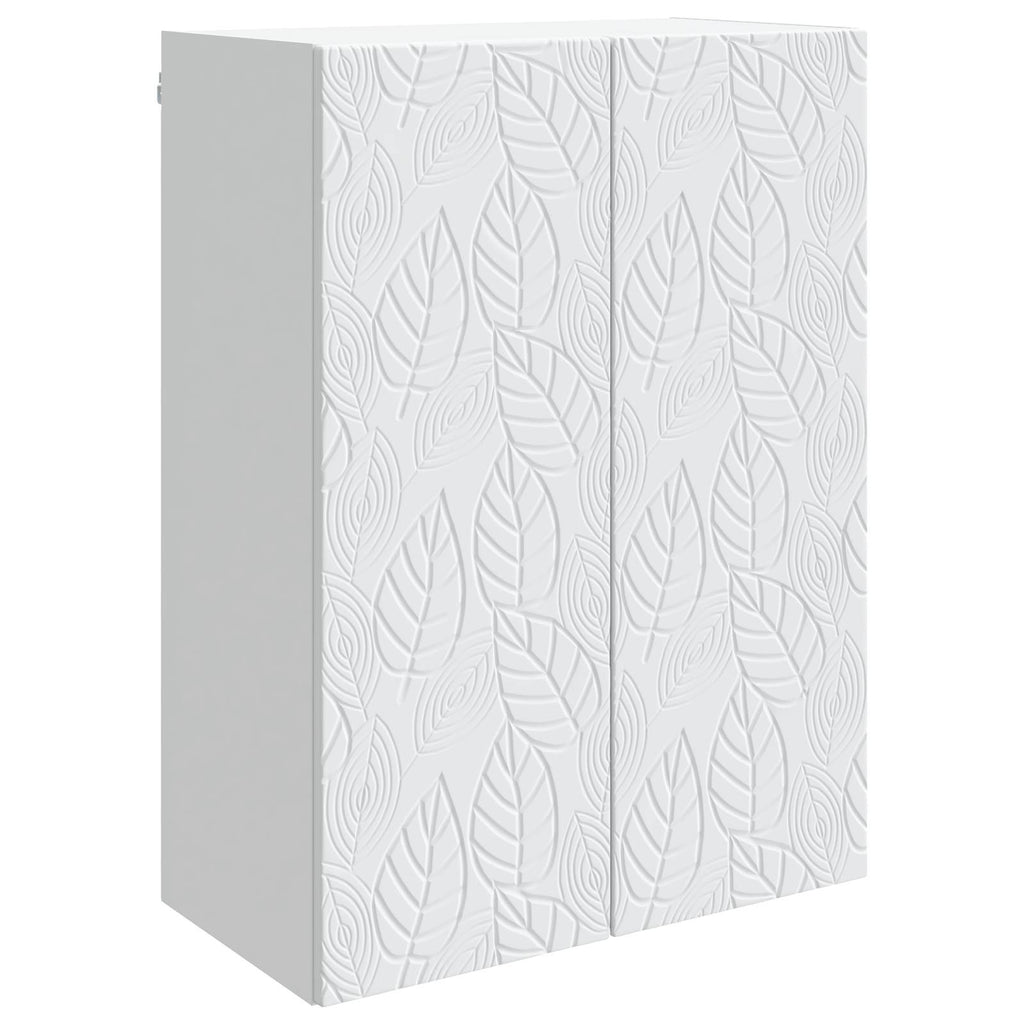 vidaXL Szafka ścienna Biały 66 x 34,5 x 90 cm Drewno inżynieryjne