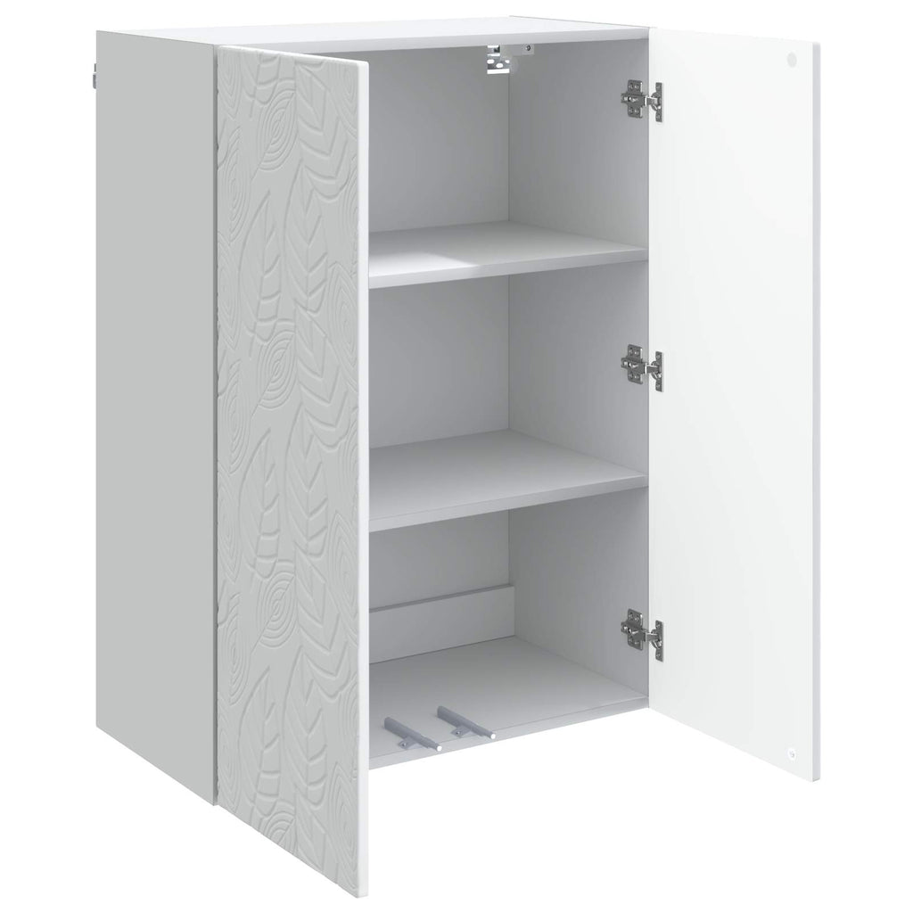 vidaXL Szafka ścienna Biały 66 x 34,5 x 90 cm Drewno inżynieryjne