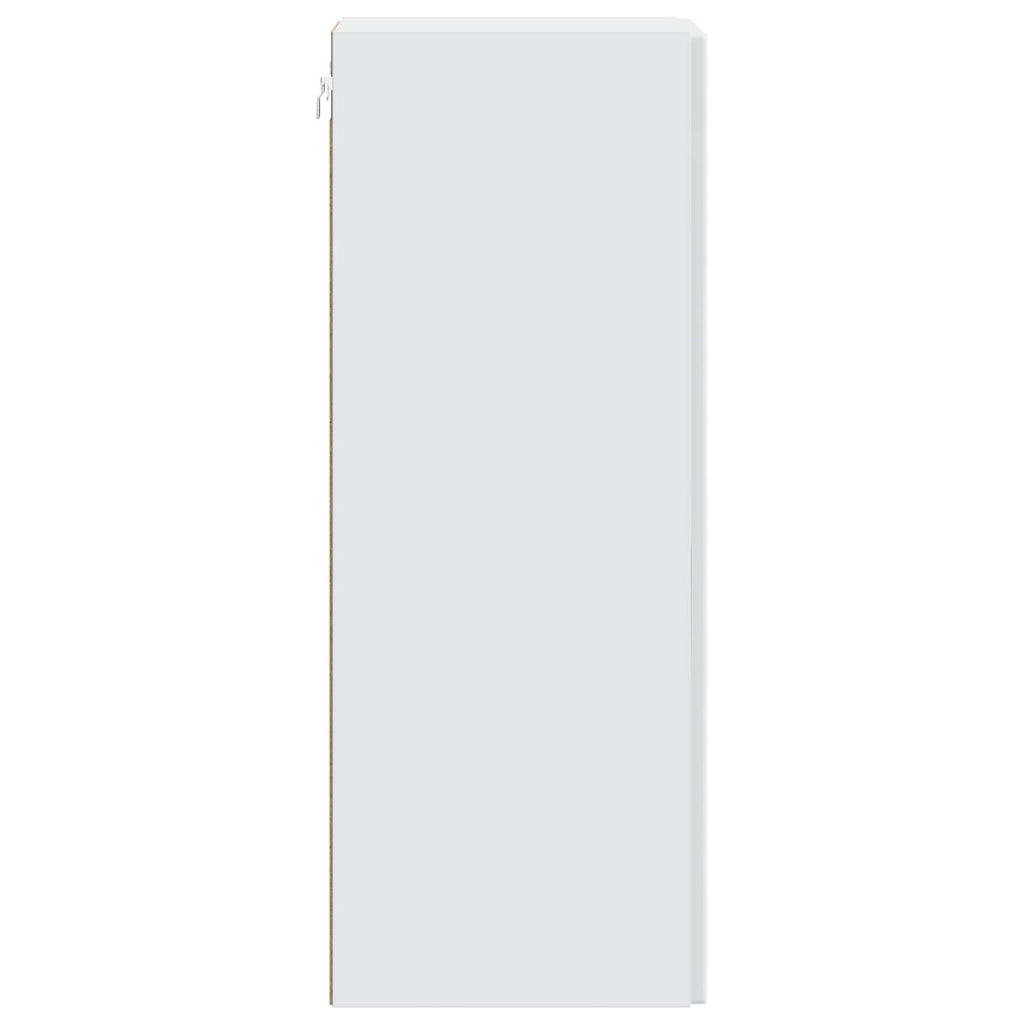 vidaXL Szafka ścienna Biały 66 x 34,5 x 90 cm Drewno inżynieryjne